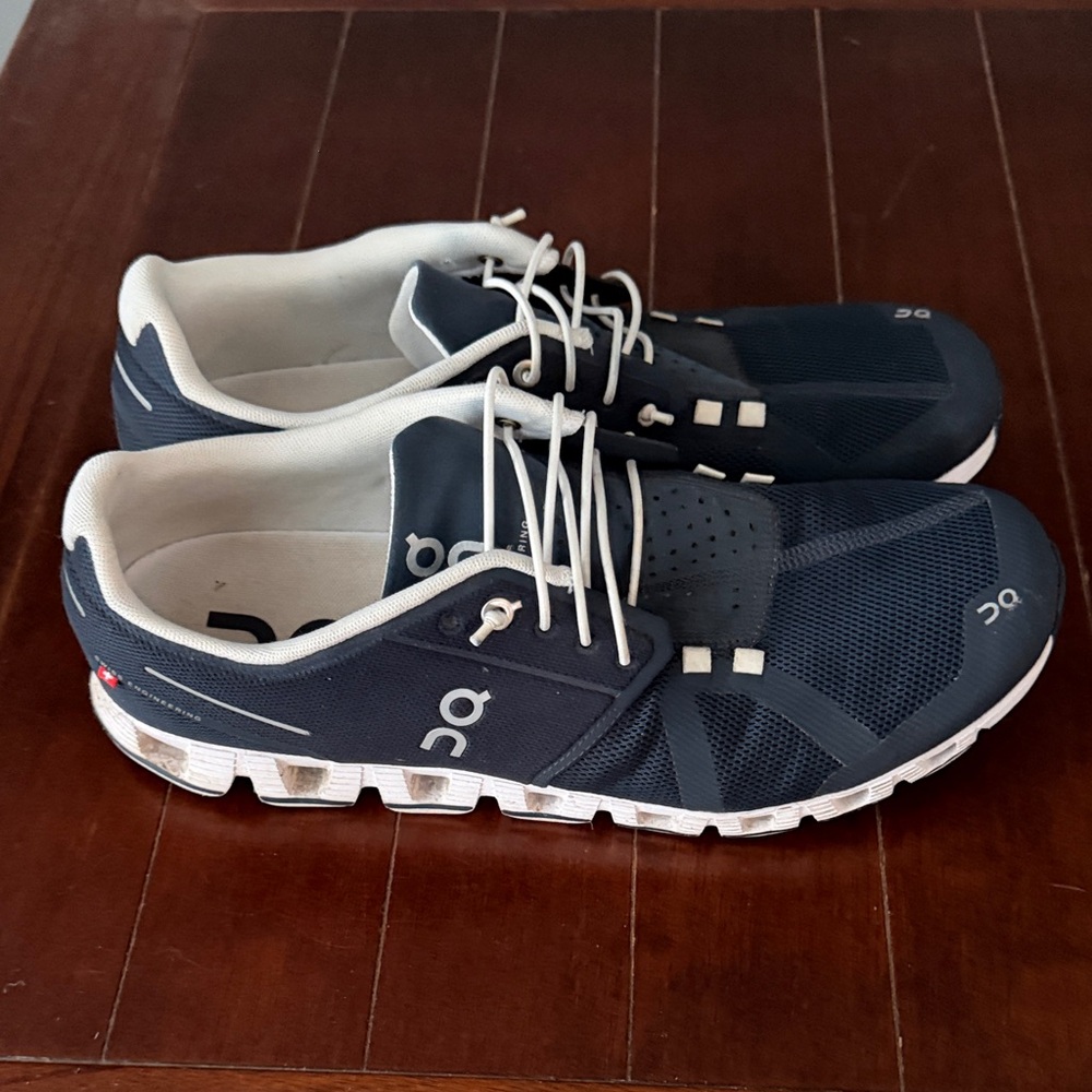 On Running Men's Dark Blue Athletic Shoes